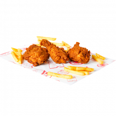 4 Piece Fried Chicken